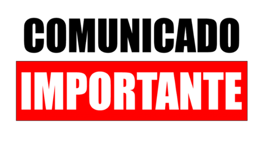 Comunicado Importante 