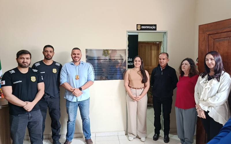 Inauguração do Posto de Identificação de São José do Jacuri